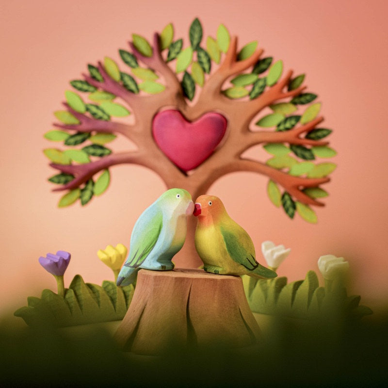 Bumbu Toys | Green Lovebird at Milk Tooth Australia