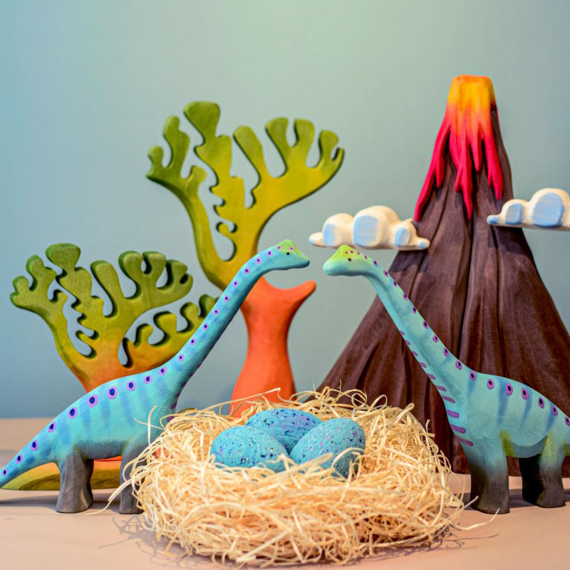 Bumbu Toys | Brontosaurus Eggs Set of 3 at Milk Tooth