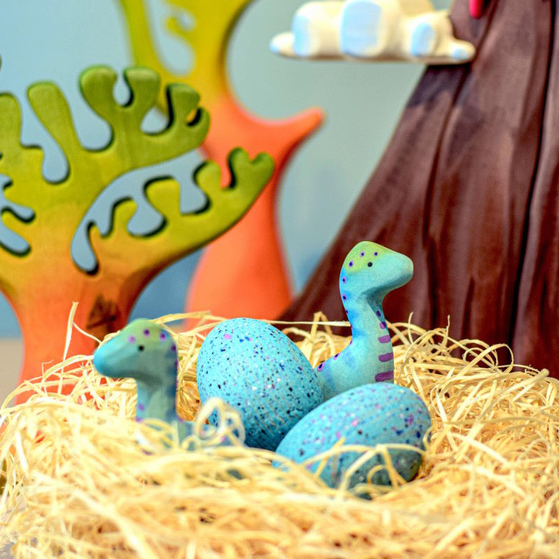 Bumbu Toys | Brontosaurus Eggs Set of 3 at Milk Tooth