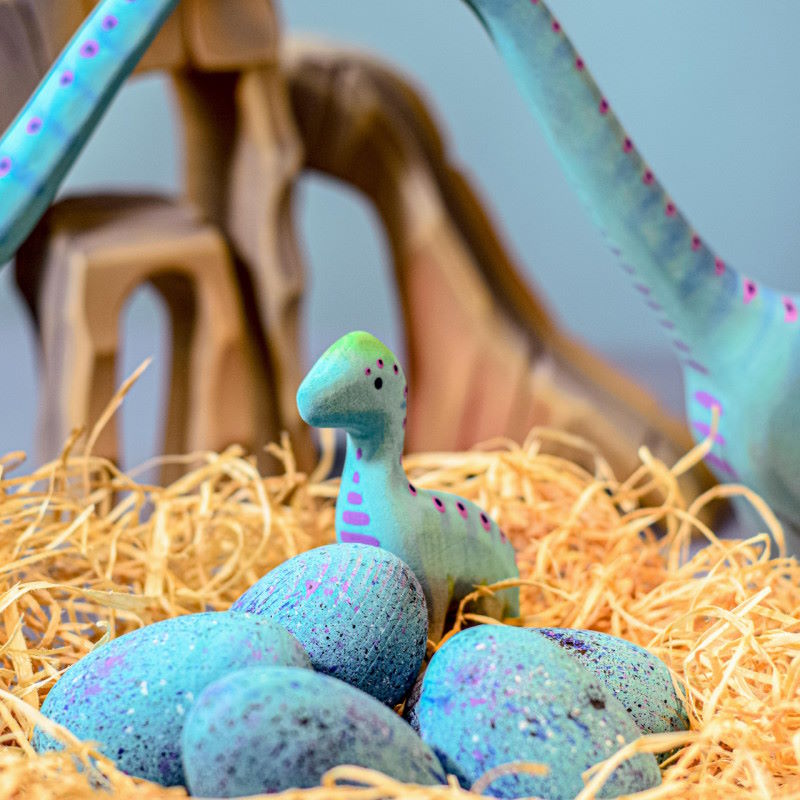Bumbu Toys | Brontosaurus Eggs Set of 3 at Milk Tooth