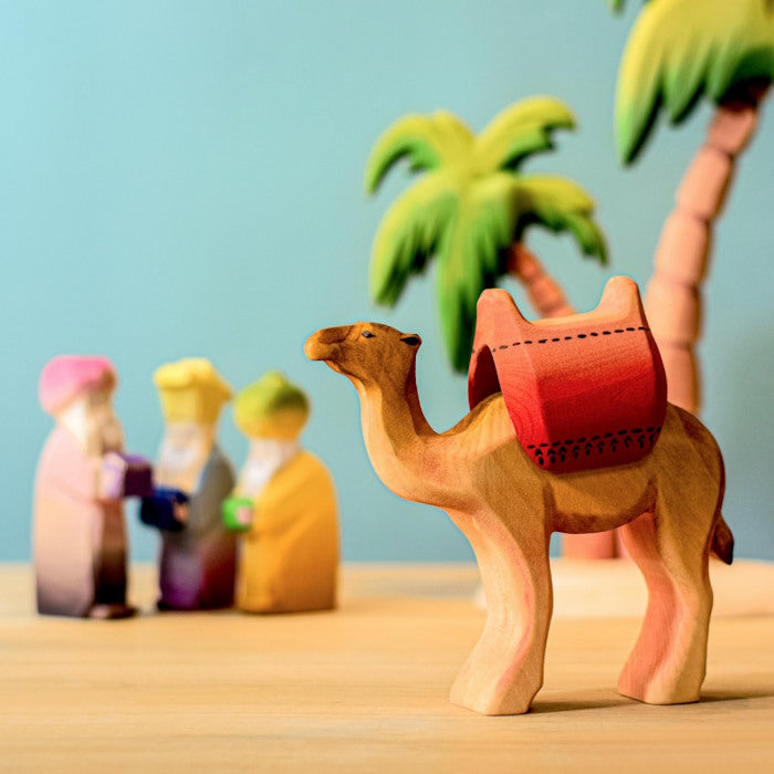 Bumbu Toys | Camel with Saddle at Milk Tooth