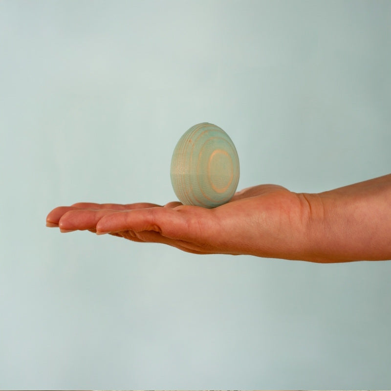 Bumbu Toys | Celebration Ring Ornament | Blue Egg