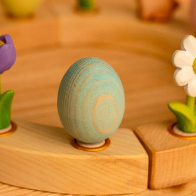 Bumbu Toys | Celebration Ring Ornament | Blue Egg