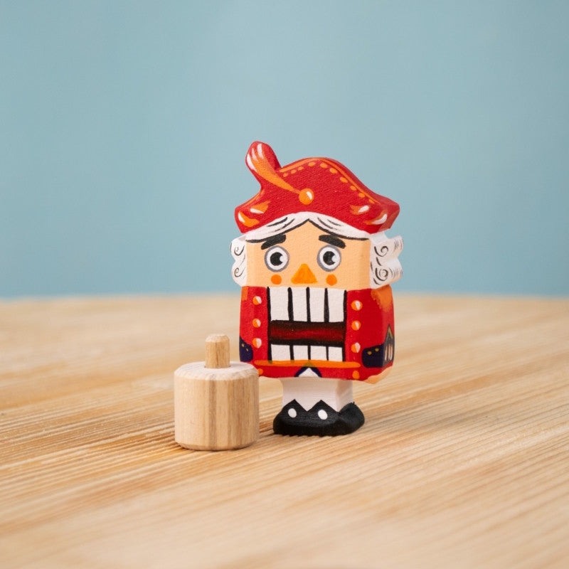 Bumbu Toys | Celebration Ring Ornament | Festive Nutcracker at Milk Tooth Australia