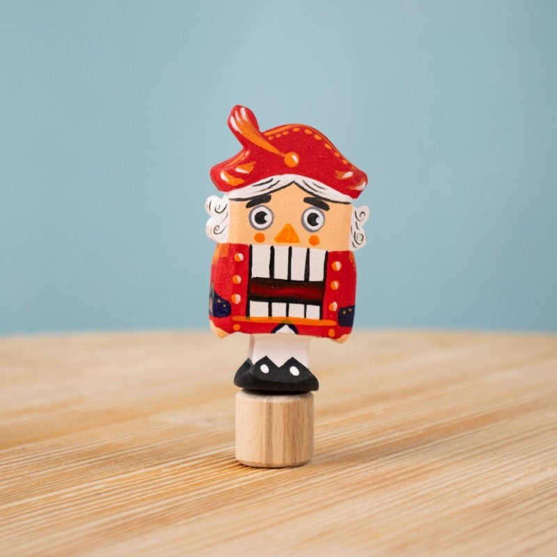 Bumbu Toys | Celebration Ring Ornament | Festive Nutcracker at Milk Tooth Australia