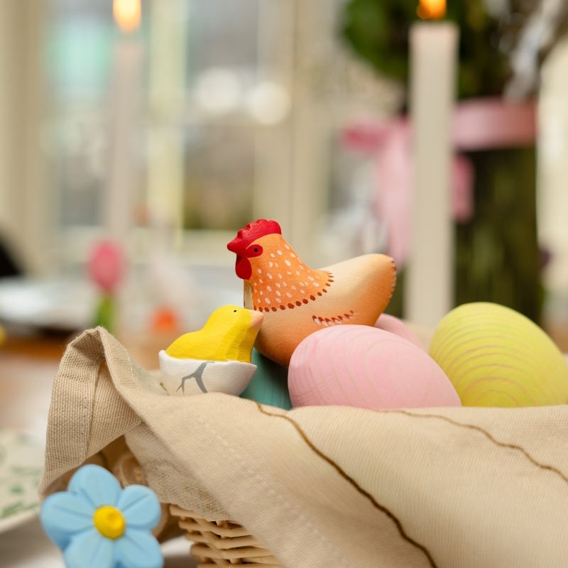 Bumbu Toys | Celebration Ring Ornament | Pink Egg
