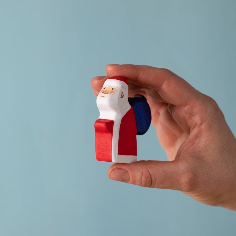 Bumbu Toys Celebration Ring Ornament Santa at Milk Tooth Australia