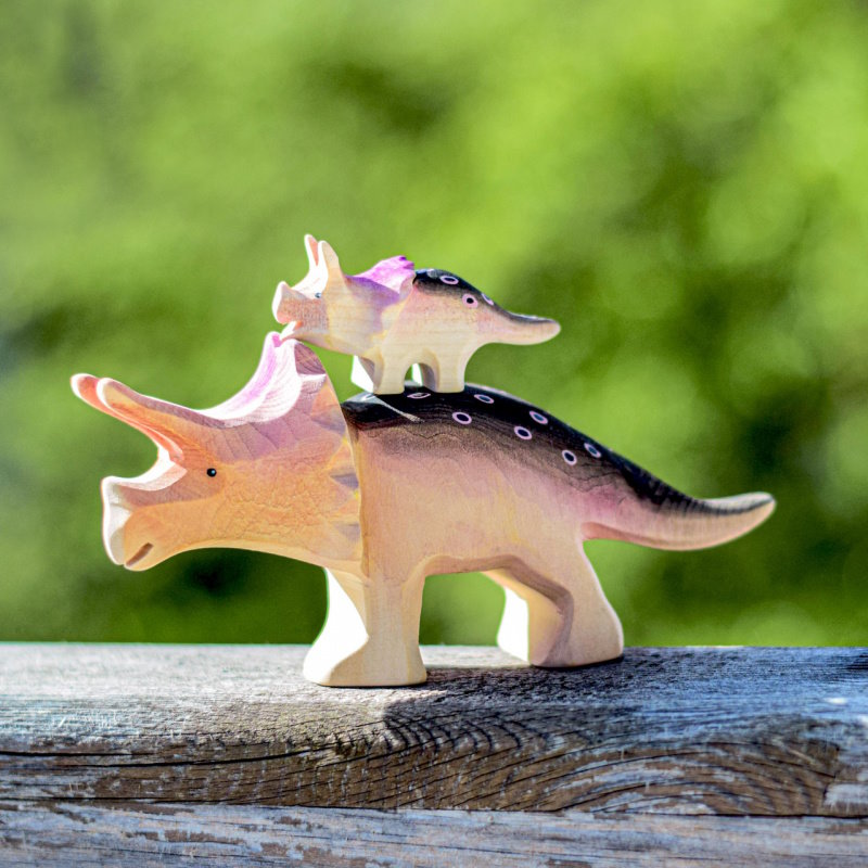 Bumbu Toys | Dinosaur | Triceratops Baby at Milk Tooth Australia