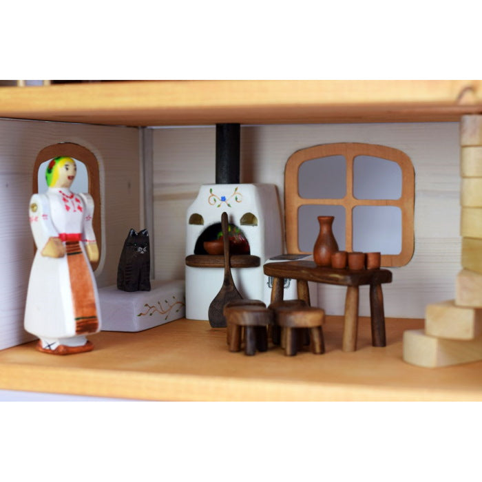 Bumbu Toys | Doll House Oven with Stove & Bench at Milk Tooth
