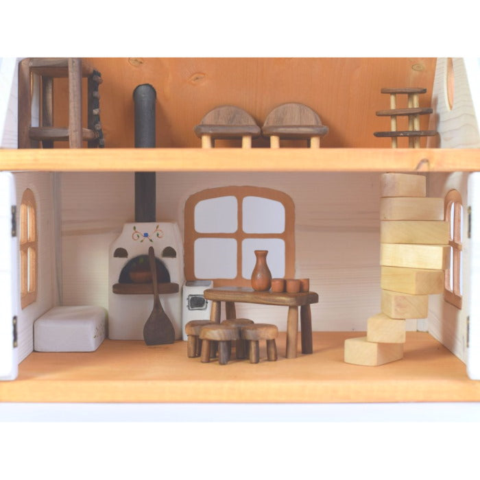 Bumbu Toys | Doll House Oven with Stove & Bench at Milk Tooth