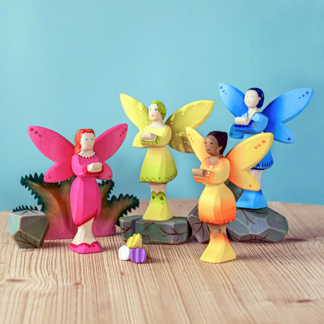Bumbu Toys | Small Flower Yellow at Milk Tooth