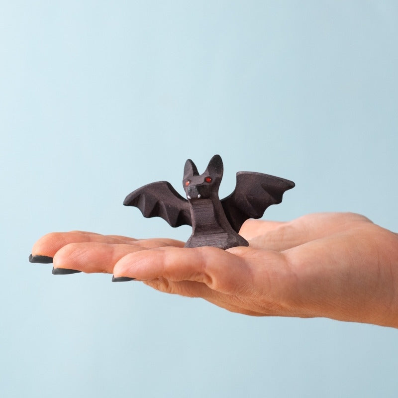 Bumbu Toys Flappy Bat wooden toy at Milk Tooth Australia