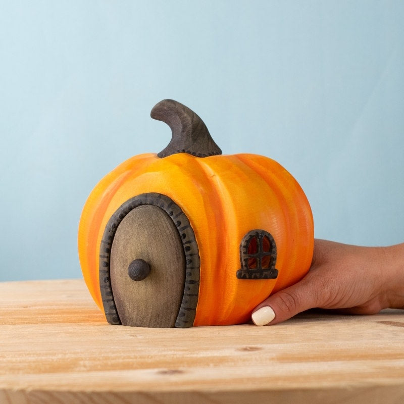 Bumbu Toys Halloween Pumpkin House at Milk Tooth Australia