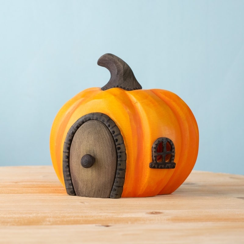 Bumbu Toys Halloween Pumpkin House at Milk Tooth Australia