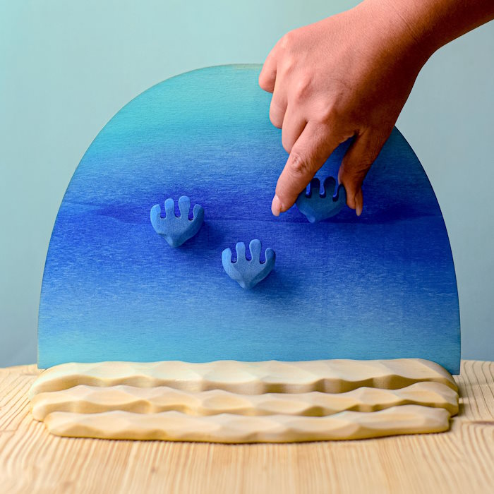 Bumbu Toys | Ocean Water Seabed & Shells at Milk Tooth Australia