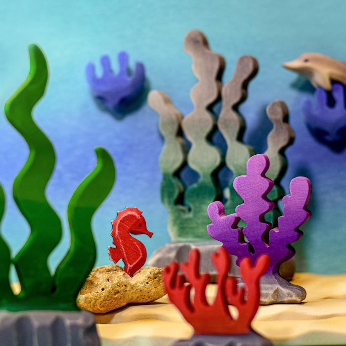 Bumbu Toys | Purple Seaweed at Milk Tooth Australia