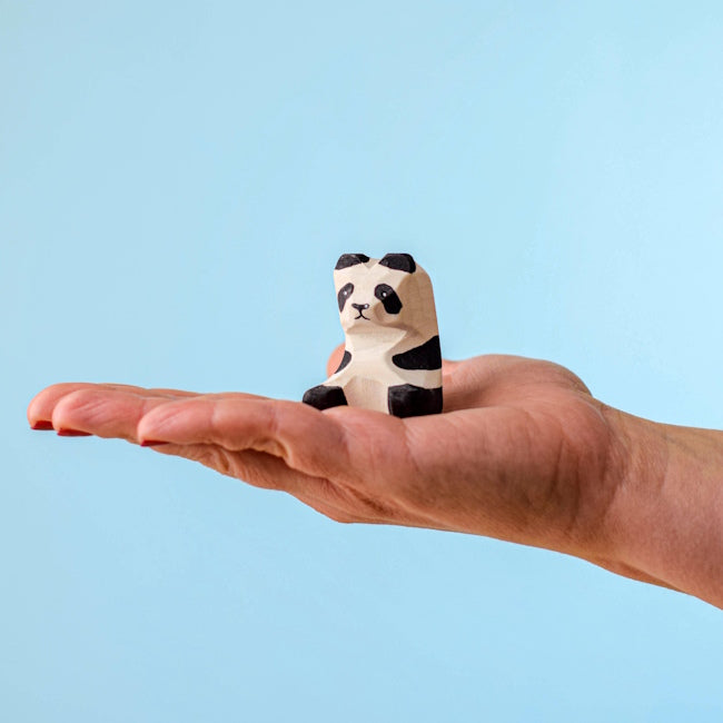 Bumbu Toys | Panda Bear Cub Sitting at Milk Tooth Australia