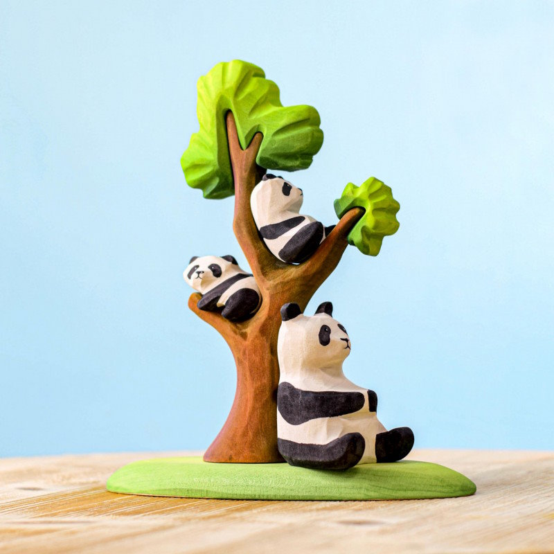 Bumbu Toys | Panda Bear Cub Climbing at Milk Tooth Australia