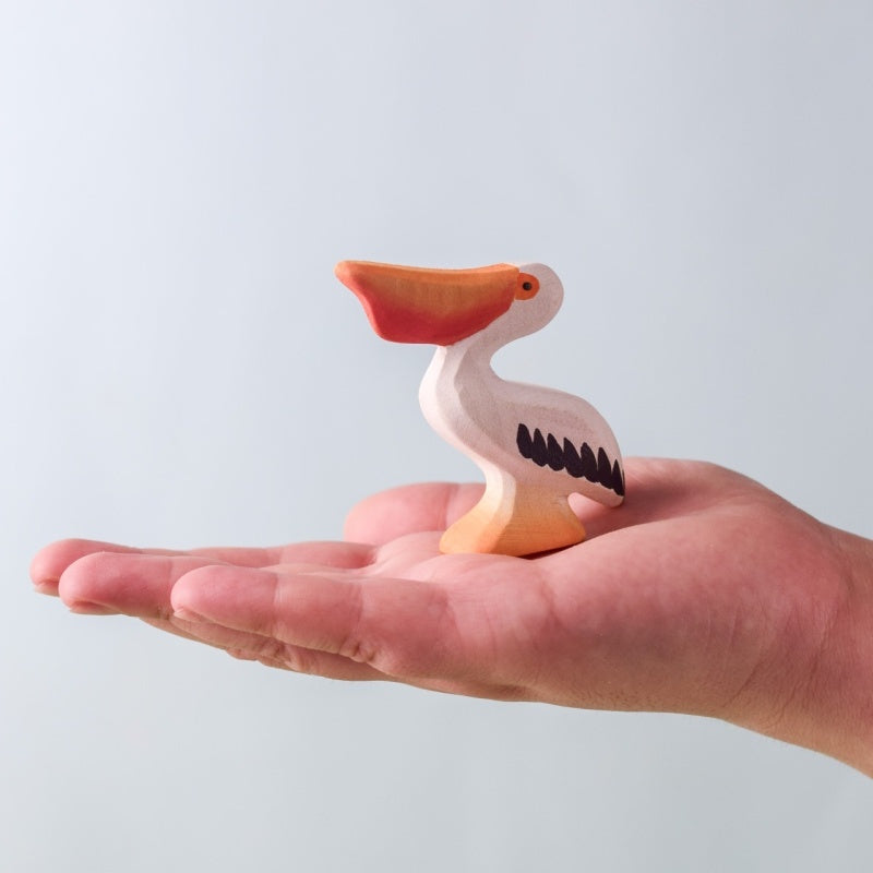 Bumbu Toys Pelican Eating at Milk Tooth Australia
