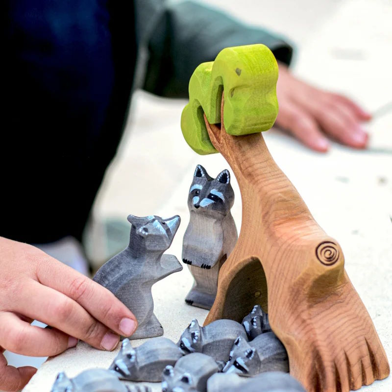 Bumbu Toys | Raccoon Curious at Milk Tooth Australia