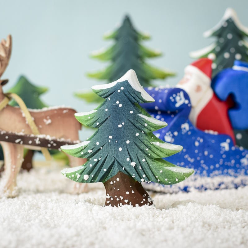 Bumbu Toys | Santa Claus Sleigh & Reindeer at Milk Tooth Australia