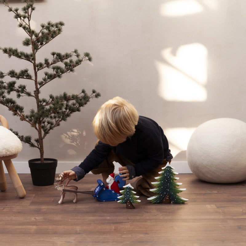 Bumbu Toys | Snowy Fir Tree Large at Milk Tooth Australia