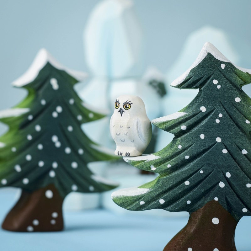 Bumbu Toys | Snowy Owl Chick at Milk Tooth Australia