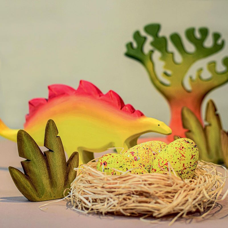 Bumbu Toys | Stegosaurus Eggs Set of 3 at Milk Tooth
