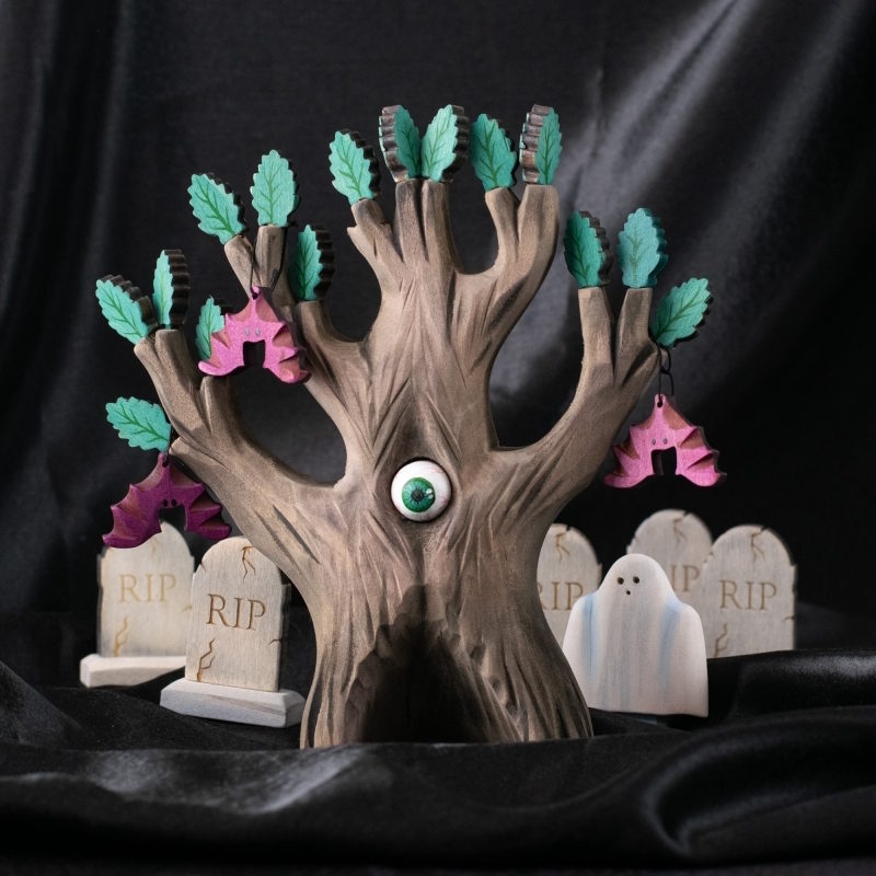 Bumbu Toys The Watching Oak Green at Milk Tooth Australia