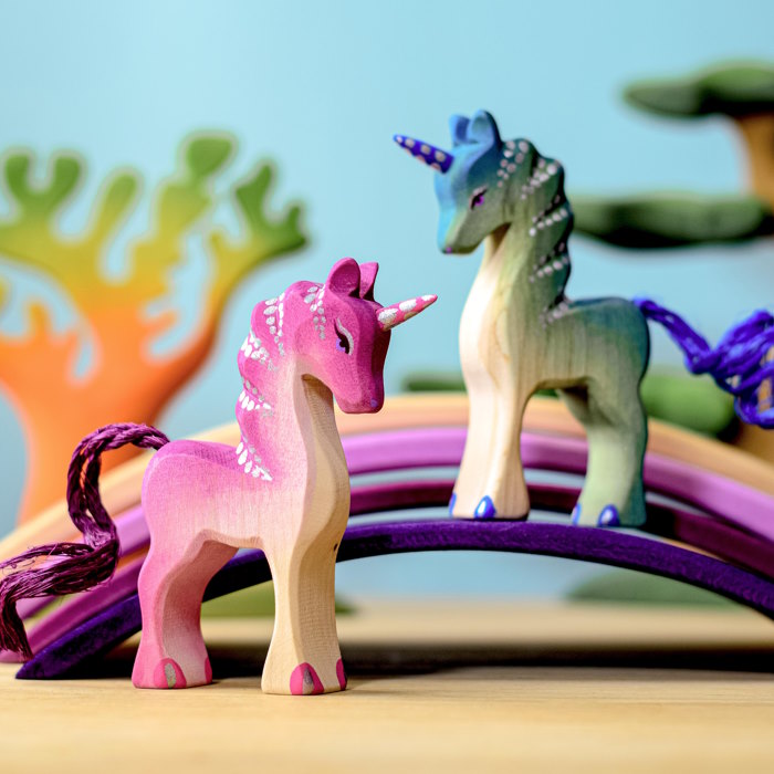 Bumbu Toys | Unicorn Baby Pink at Milk Tooth