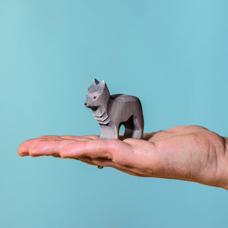 Bumbu Toys | Wolf Cub Standing at Milk Tooth Australia