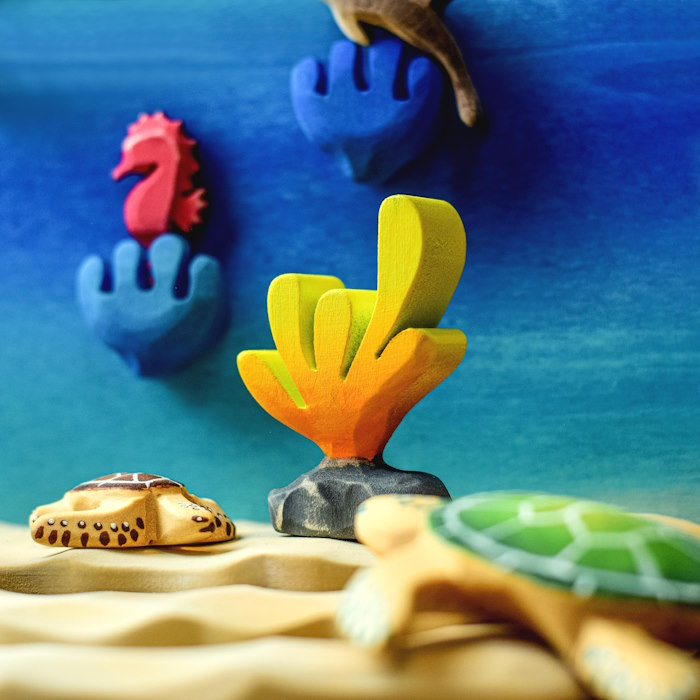 Bumbu Toys | Yellow Coral at Milk Tooth Australia