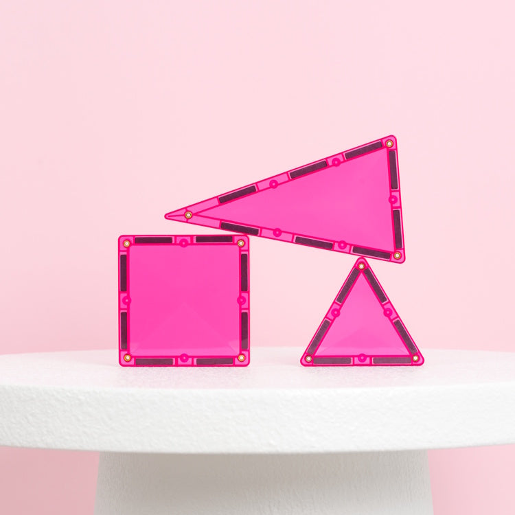 Connetix Tiles Charity Pack Pink 20 Pieces for breast cancer research at Milk Tooth Australia