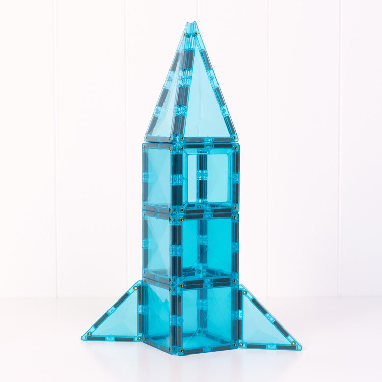 Connetix Tiles Charity Pack Teal 20 Pieces for MND research at Milk Tooth Australia