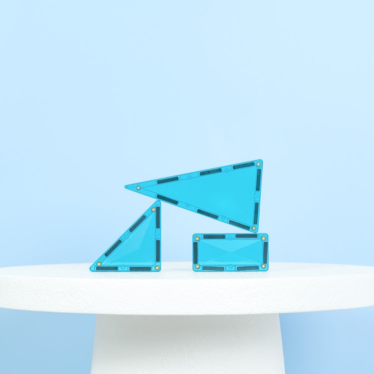 Connetix Tiles Charity Pack Teal 20 Pieces for MND research at Milk Tooth Australia