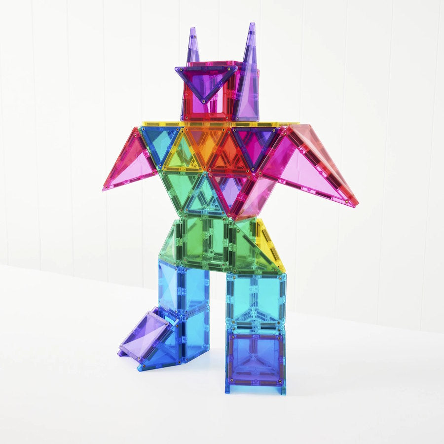 Connetix Tiles | 104 Piece Bright Creative Pack at Milk Tooth Australia