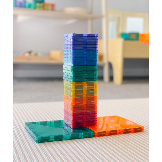 Connetix Tiles | Magnetic Building Tiles | 40 Piece Expansion Pack