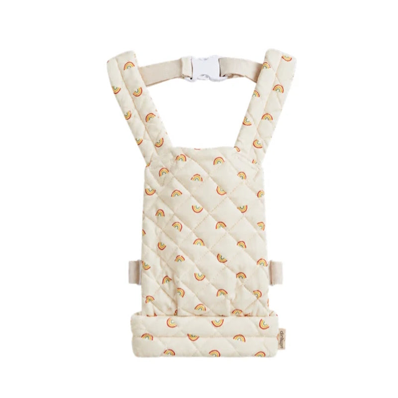 Olli Ella | Dinkum Doll Quilted Carrier Rainbow at Milk Tooth Australia