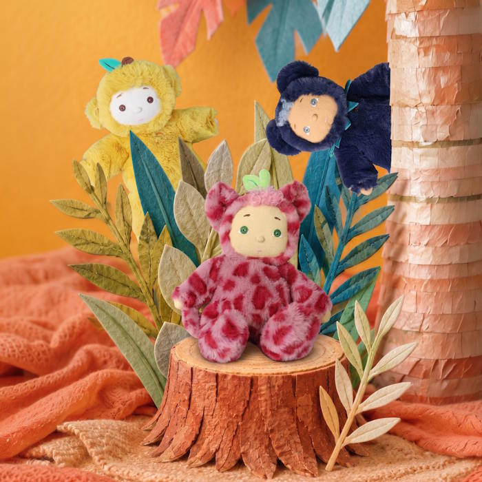 Dinkum Dolls by Olli Ella | Cozy Day Dinkum Blueberry Bear
