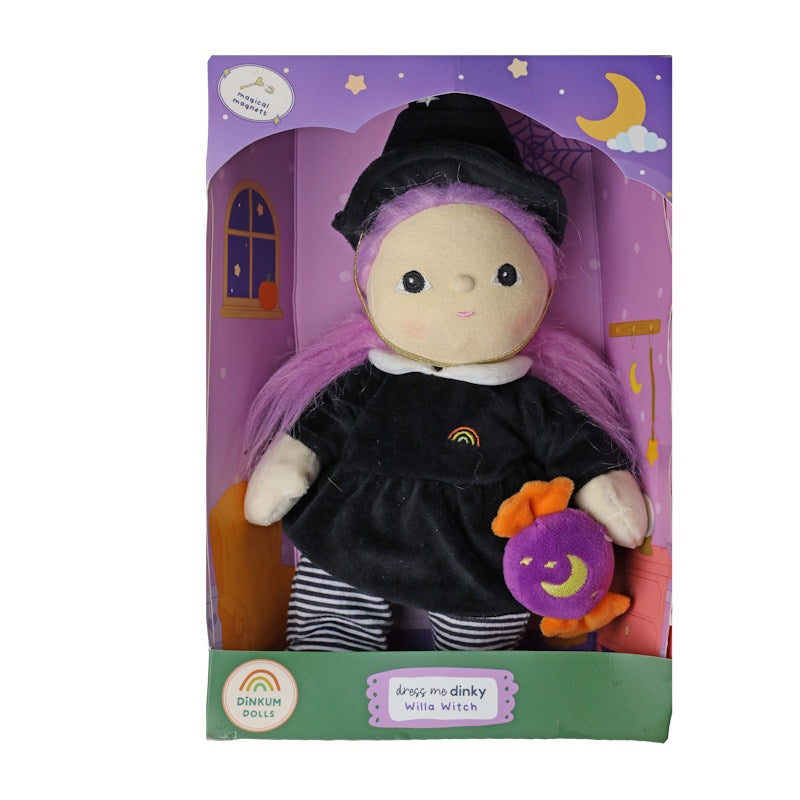 Dinkum Dolls by Olli Ella | Dress Me Dinky Willa Witch at Milk Tooth Australia