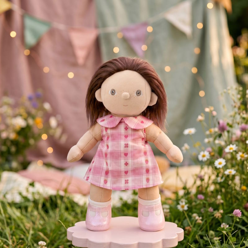 Dinkum Dolls by Olli Ella | Dinkum Doll Rosette Dress