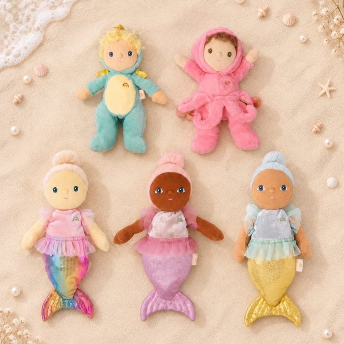 Dinkum Dolls by Olli Ella Dinky Dinkum Maya Mermaid at Milk Tooth Australia