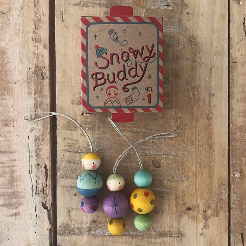 Grapat | Christmas Decorations Snowy Buddy at Milk Tooth Australia