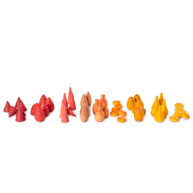 Grapat | Mandala | Mandala Mix Warm 81 Pieces at Milk Tooth Australia