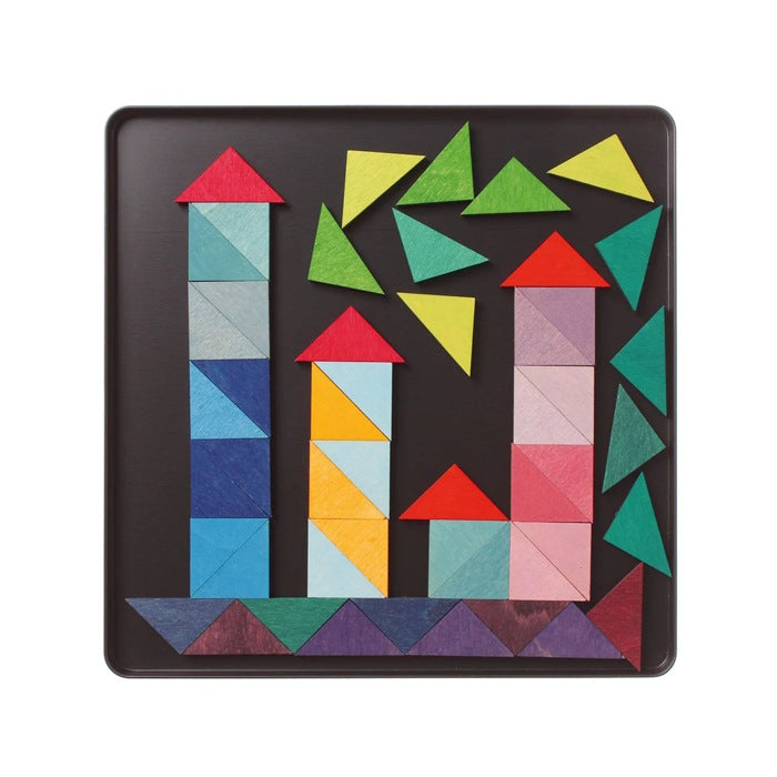 Grimm's | Magnet Puzzle Mini Triangles
