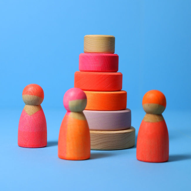 Grimm's | Neon Pink Friends at Milk Tooth