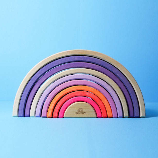 Grimm's | Rainbow Neon Pink at Milk Tooth