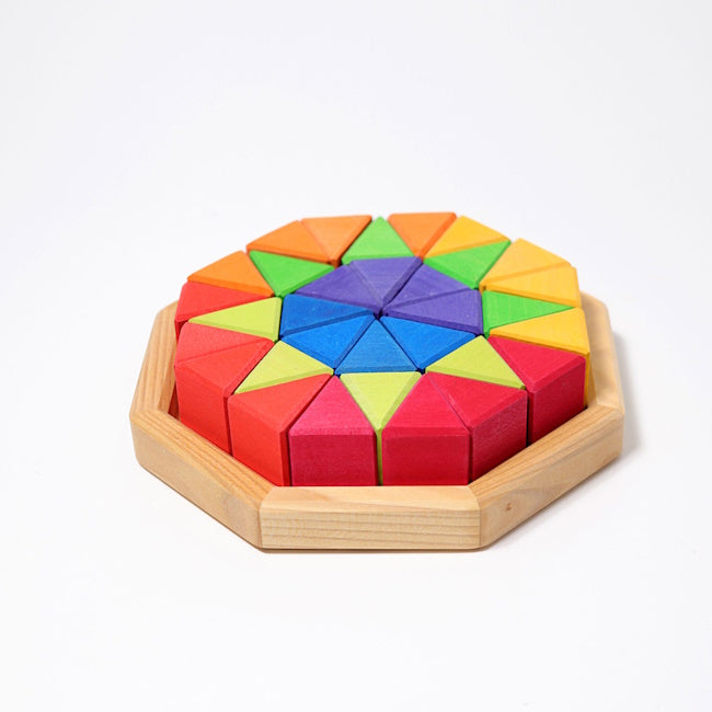 Grimm's | Octagon Puzzle Small at Milk Tooth Australia