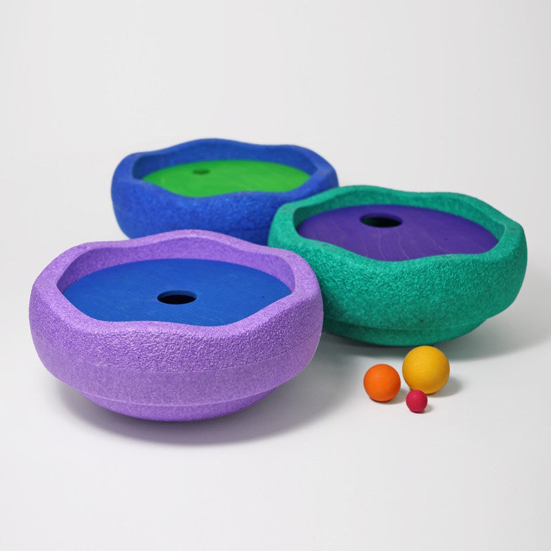 Grimm's x Stapelstein | Rolling Discs Rainbow Classic Cool SET ASIDE at Milk Tooth Australia