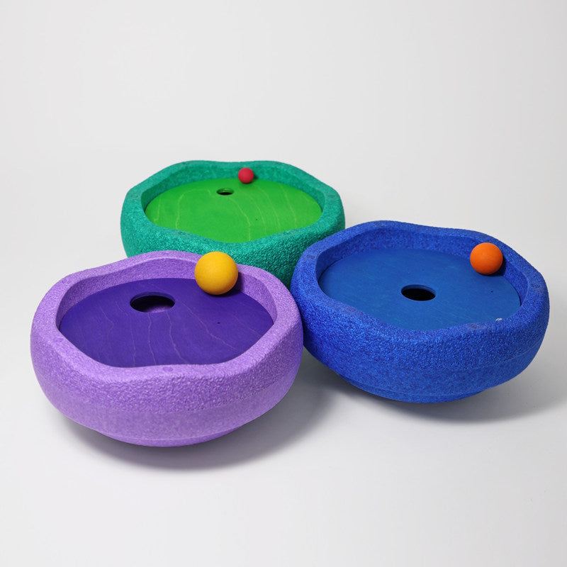 Grimm's x Stapelstein | Rolling Discs Rainbow Classic Cool SET ASIDE at Milk Tooth Australia